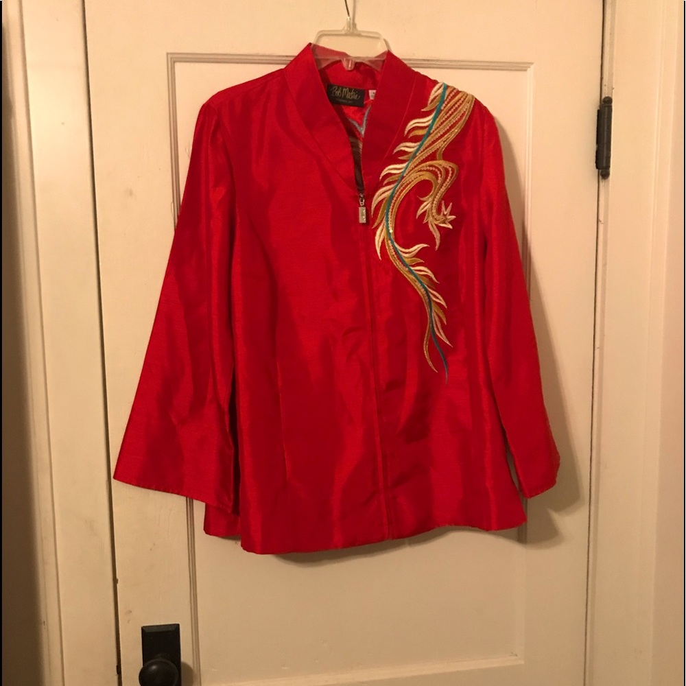 Vintage Bob Mackie dragon jacket